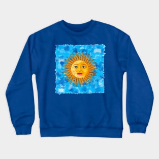 Summer sun painting Crewneck Sweatshirt